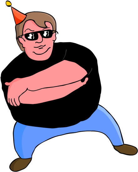 “ Happy Birthday To The One And Only - Openclipart (500x600), Png Download