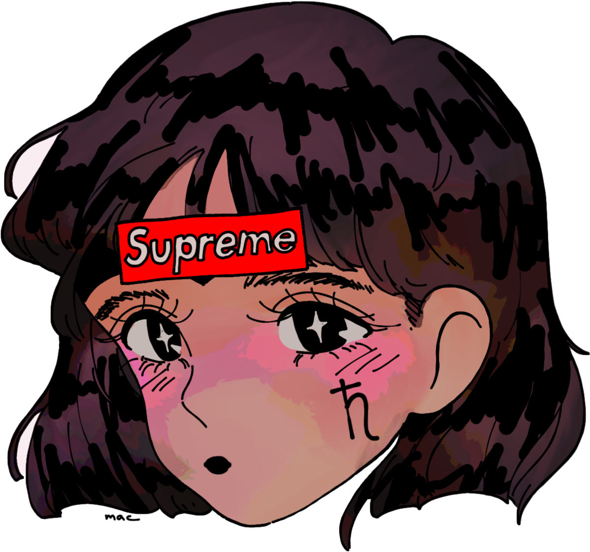 Gabe Newell Caricature Png Gabe Newell Caricature - Sailor Saturn Aesthetic Png (1280x1182), Png Download
