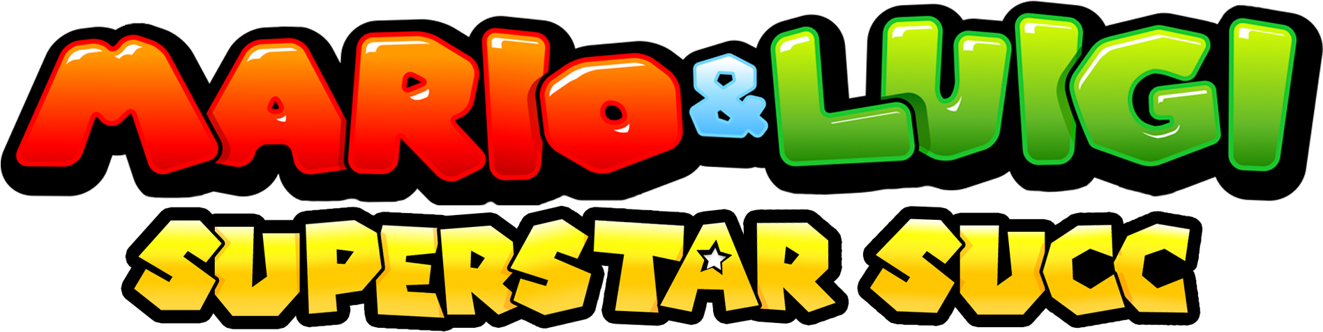 2 Superstar Succ Mario & Luigi - Mario & Luigi: Paper Jam Bros (3ds) (1922x1080), Png Download