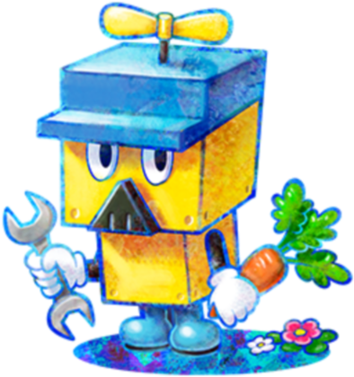 Dreamteam Review B - Mario And Luigi Dream Team Character (400x423), Png Download