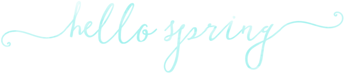 Watercolor Spring Overlays Watercolor Spring Overlays - Calligraphy (740x178), Png Download