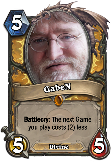 Gabensaw This On R/hearthstone, Thought I'd Share - Hearthstone V 07 Tr 0n (400x573), Png Download