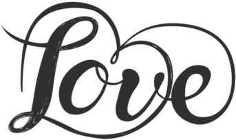 Love Word Art Overlay File In And Photoshop File Format - Art (600x364), Png Download