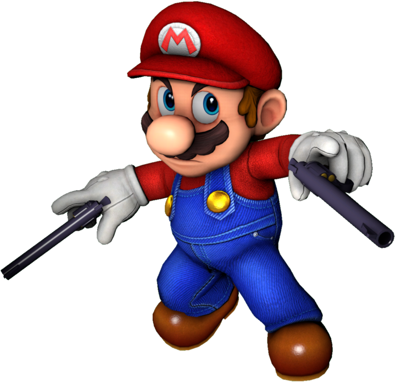 Drawing Gangsters Mario Huge Freebie Download For Powerpoint - Mario & Luigi Series (1000x800), Png Download