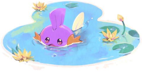 Shiny Mudkip ~ - Shiny Mudkip (500x500), Png Download