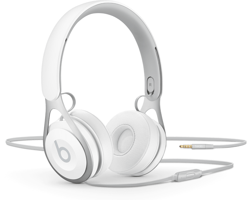 Picture Of Beats Ep On-ear Headphones - Beats By Dre Ep White (1000x700), Png Download