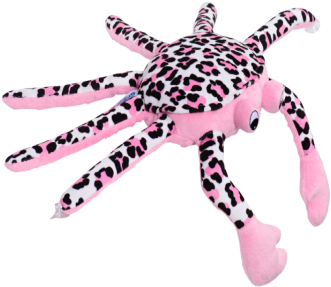 Leopoctocrab = Leopard Octopus Crab Stuffed Animal - Stuffed Toy (342x450), Png Download