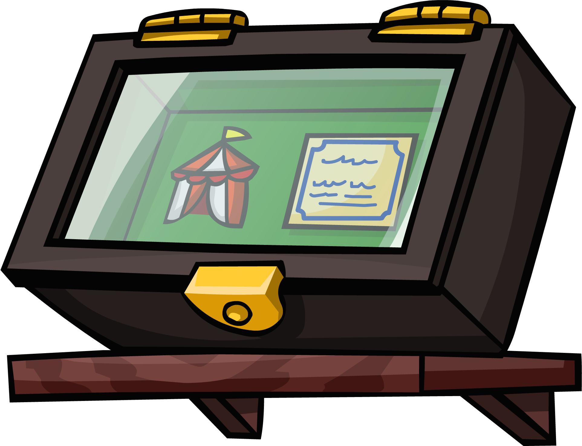 Fall Fair 2007 Prize Booth Circus Tent Pin Case - Club Penguin Fall Fair (1925x1475), Png Download