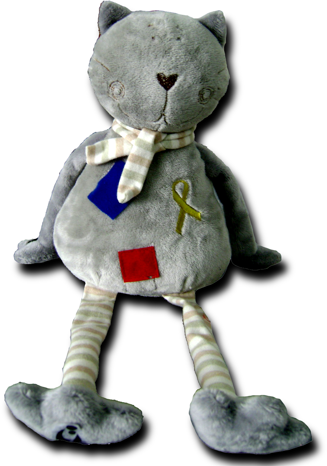 Cozy Cat Stuffed Animal - Stuffed Toy (1224x1632), Png Download
