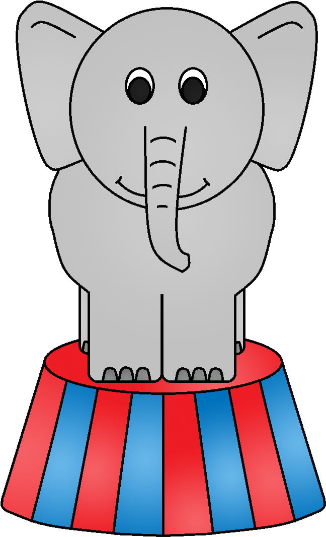 Svg Library Library Ascetic Cliparthot Of Stands And - Circus (697x1180), Png Download