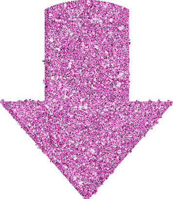 Pink Glitter Arrow Png - Sparkly Arrow Png (355x408), Png Download
