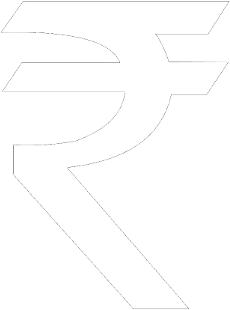 We Offer Super Fast Fiber Broadband Internet Plans - Rupees Png Icon White (400x400), Png Download