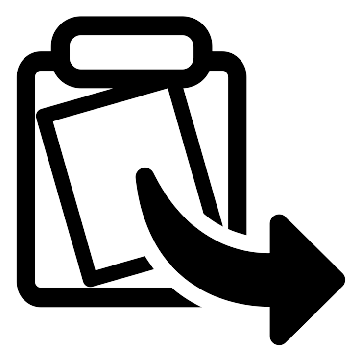 All Photo Png Clipart - Icon Paste (750x750), Png Download