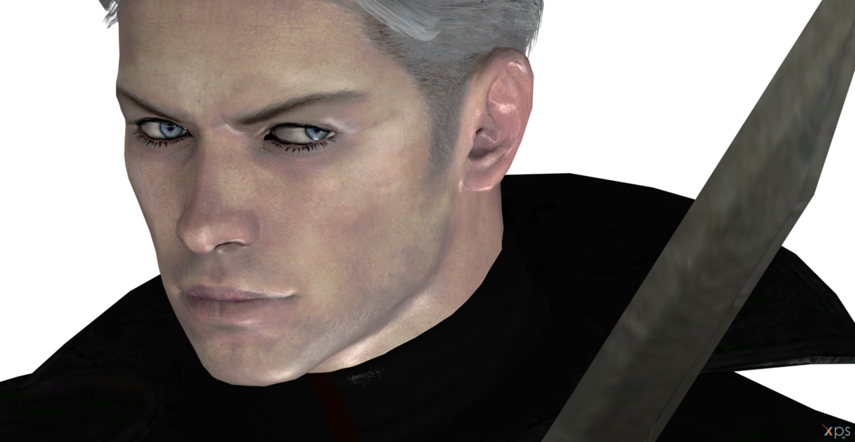 Vergil Render By Hatredboy - Vergil Vergil's Downfall Render (1244x643), Png Download