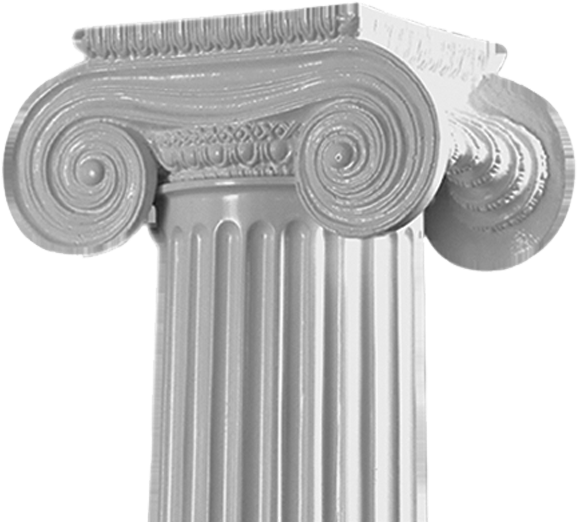 Greek Erectheum - Column (800x632), Png Download