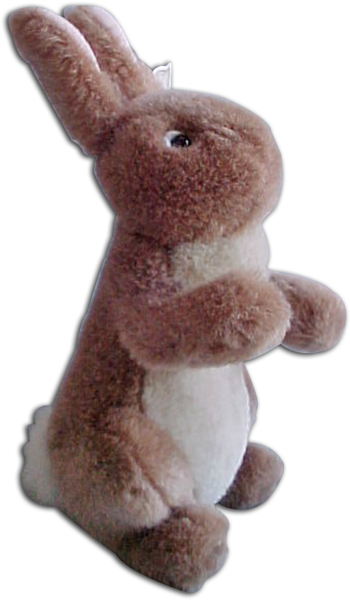 Classic Rabbit Plush Toy Disney Stuffed Animal - Classic Winnie The Pooh Rabbit Plush (511x856), Png Download