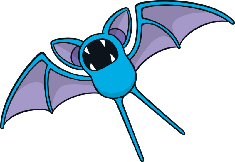 Zubat Dream - Pokemons Zubat (800x553), Png Download