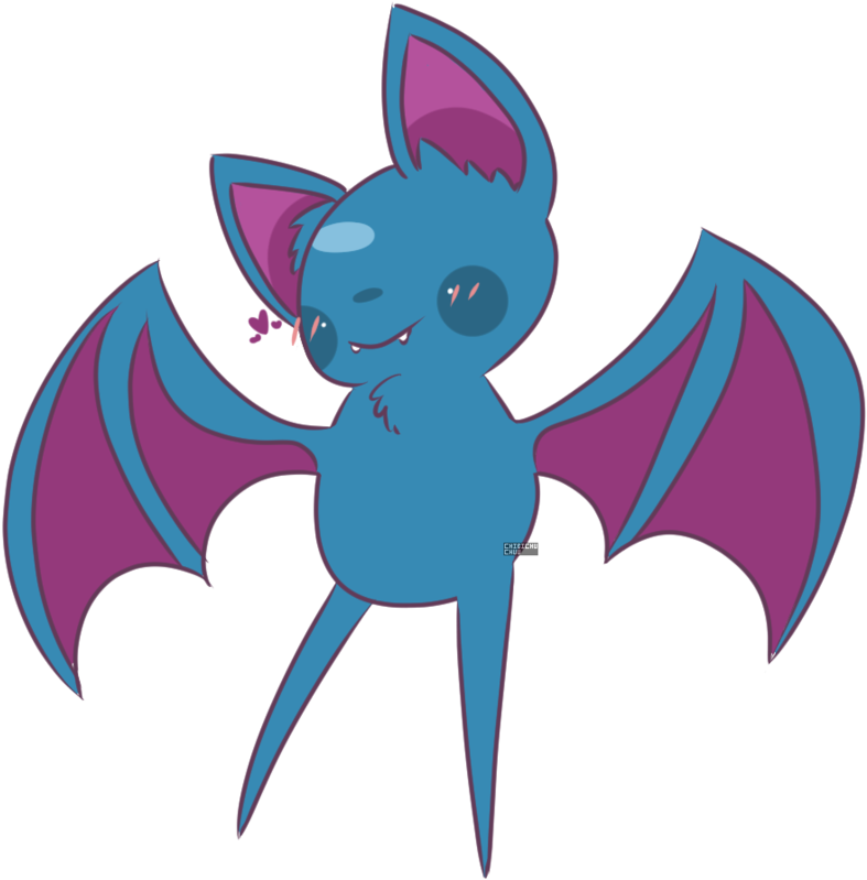 Quick Lil Zubat Doodle By Me C - Doodle (894x894), Png Download