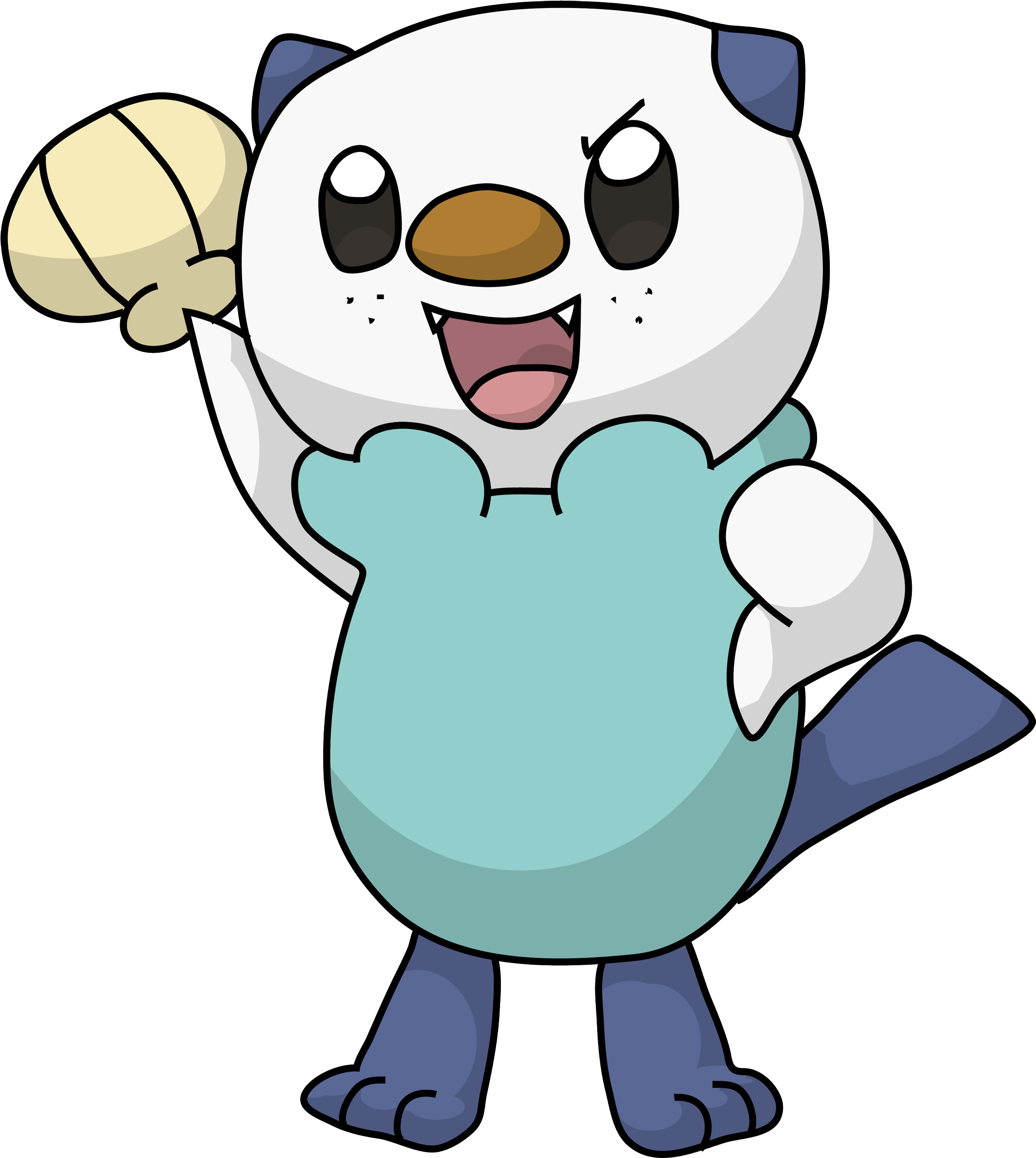 Oshawott2464 On Scratch - Pokémon (3000x3000), Png Download