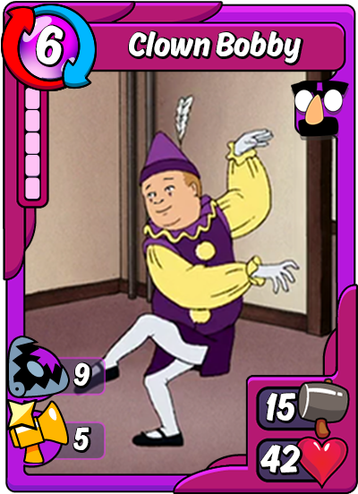 Clown Bobby - Animation Throwdown Bobby (450x600), Png Download