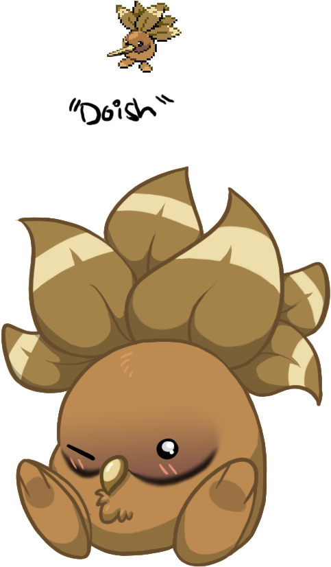 Pokemon Fusion - Pikachu X Eevee (1000x1000), Png Download