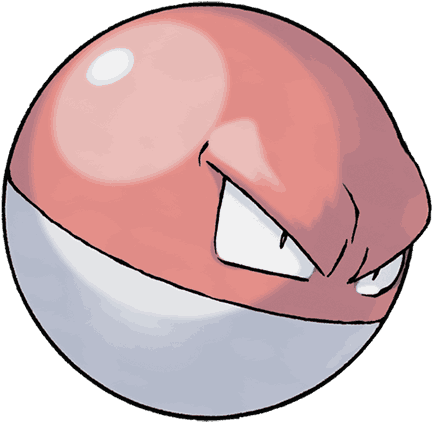 Pokemon Voltorb Stats, Pokedex Number 100, Moves Learned, - Pokemon Voltorb Memes (475x475), Png Download
