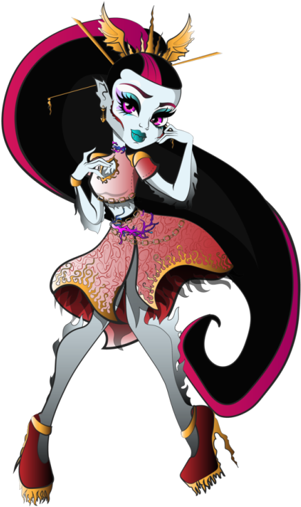 Mellany Saillor Is A Hybrid Of A Chinese Vampire With - Vampire (458x750), Png Download