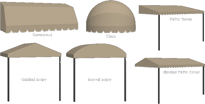 Printable Version Here - Printable Awning (790x409), Png Download