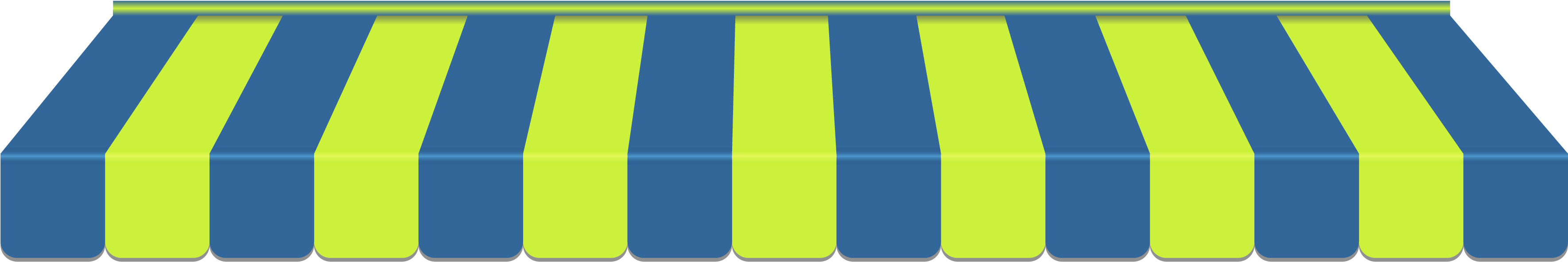 Tupelo Awning - Illustration (3894x1777), Png Download