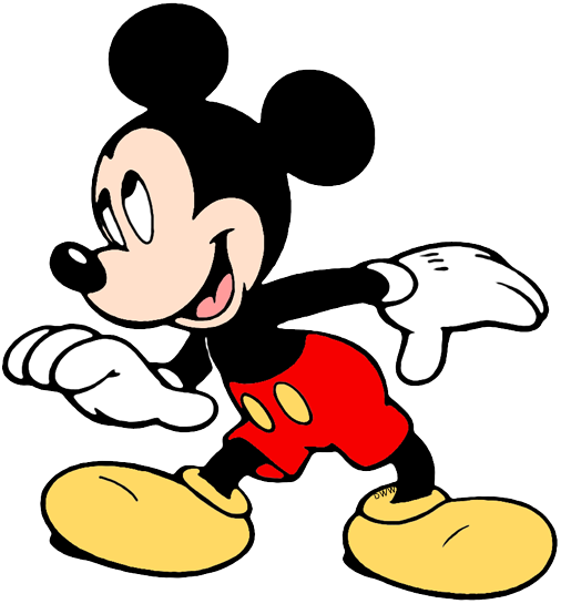Mickey Mouse (506x545), Png Download