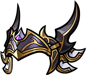 Gear-aizen's Light Helm Render - Dark Steel Light Helm Unison League (380x380), Png Download