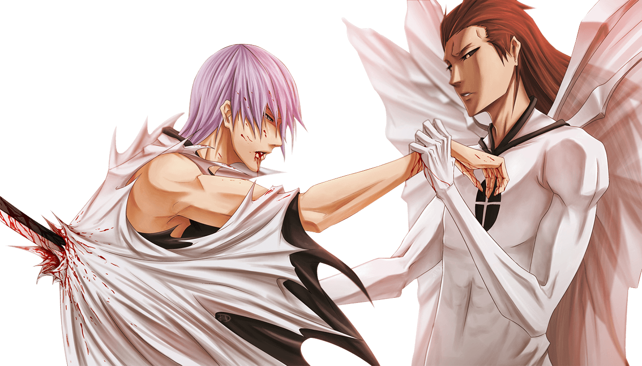 Gin Ichimaru And Aizen Sousuke [bleach] Render By Ashleyojeda Gin