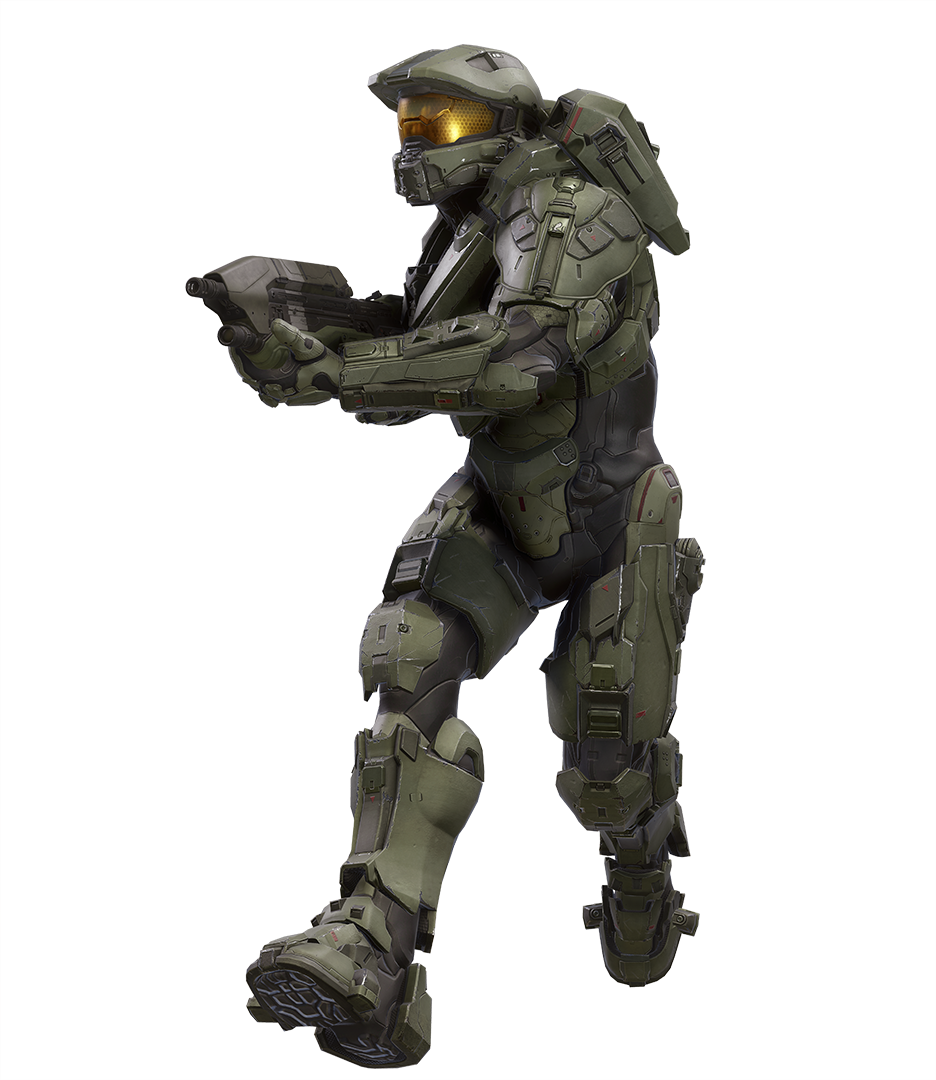 Halo 5 Guardians Render - Halo 5 Master Chief Png (936x1080), Png Download