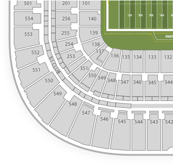 Seating Chart Of Bank Of America Stadium