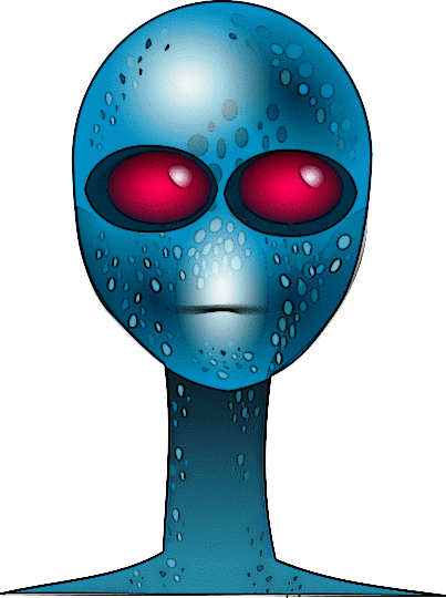 Alien Conteúdo grátis, Blue Alien s, azul, desenhos animados, pássaro png