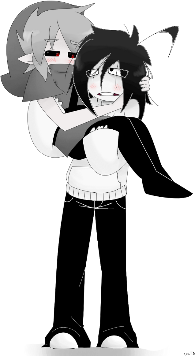 Creepypasta Yaoi - Creepypasta Jeff X (650x1170), Png Download