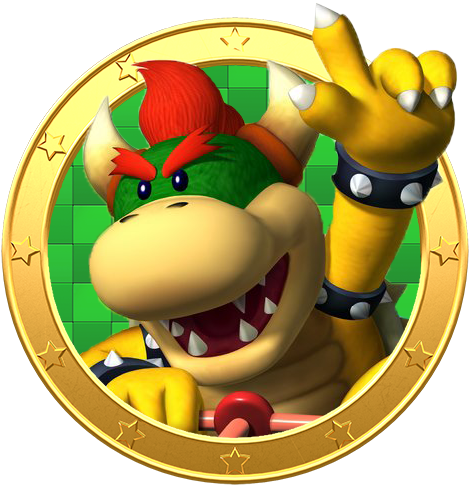 Bowser Jr And Baby Peach Download - New Super Mario Bros Wii (500x500), Png Download