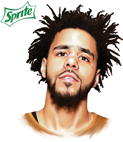 Pin By Gaby Correale - J Cole Sprite Can (460x460), Png Download