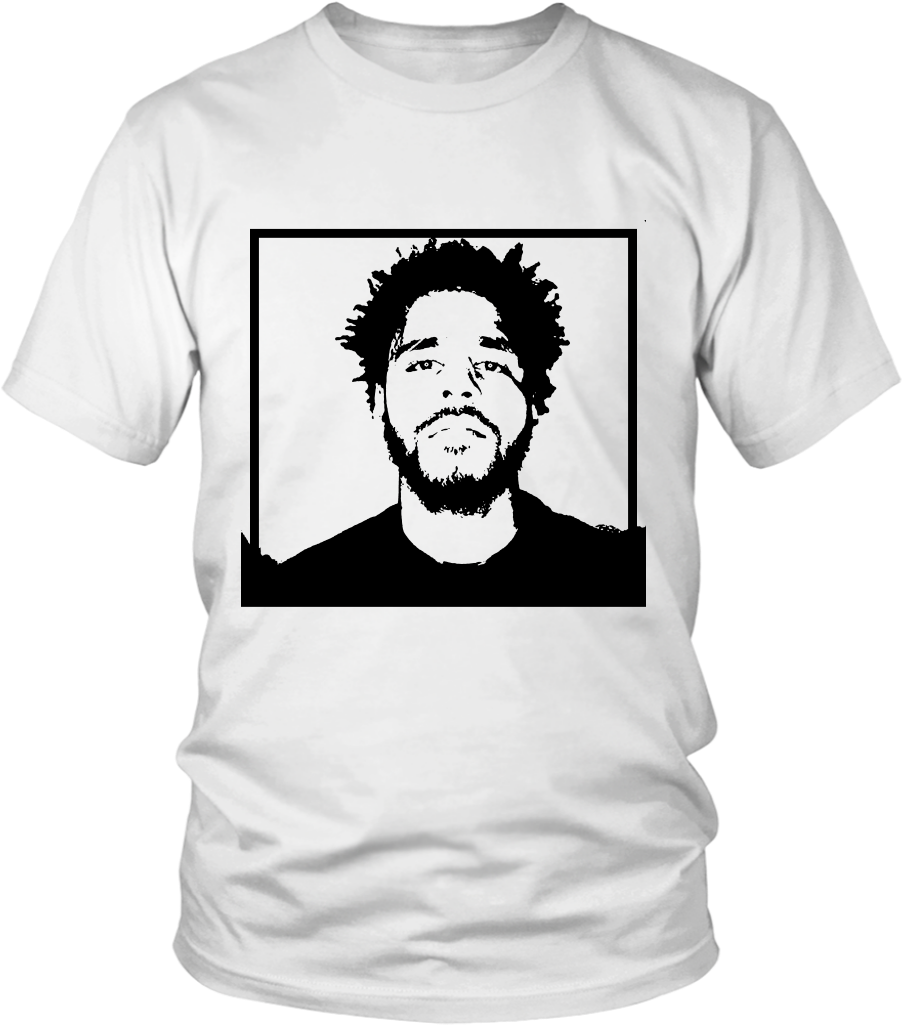 New Hip Hop Graphic T-shirt Featuring Icon J Cole - Greta Van Fleet Shirt (1024x1024), Png Download