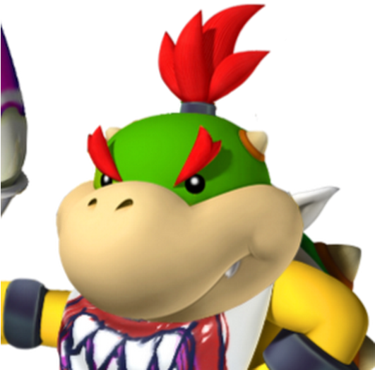 Photo - Bowser Jr (530x530), Png Download