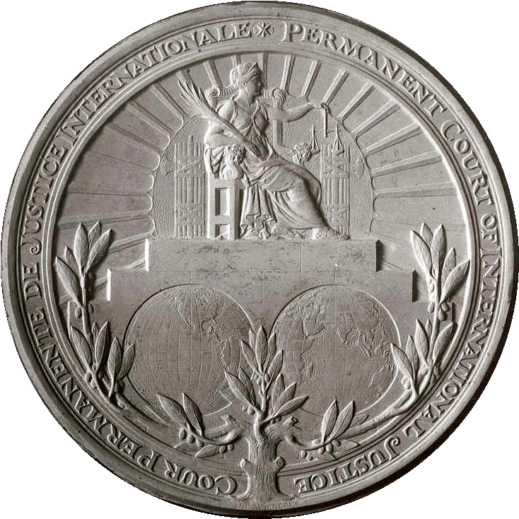 Seal Of The Permanent Court Of International Justice - League Of Nations Permanent Court Of Justice (599x600), Png Download