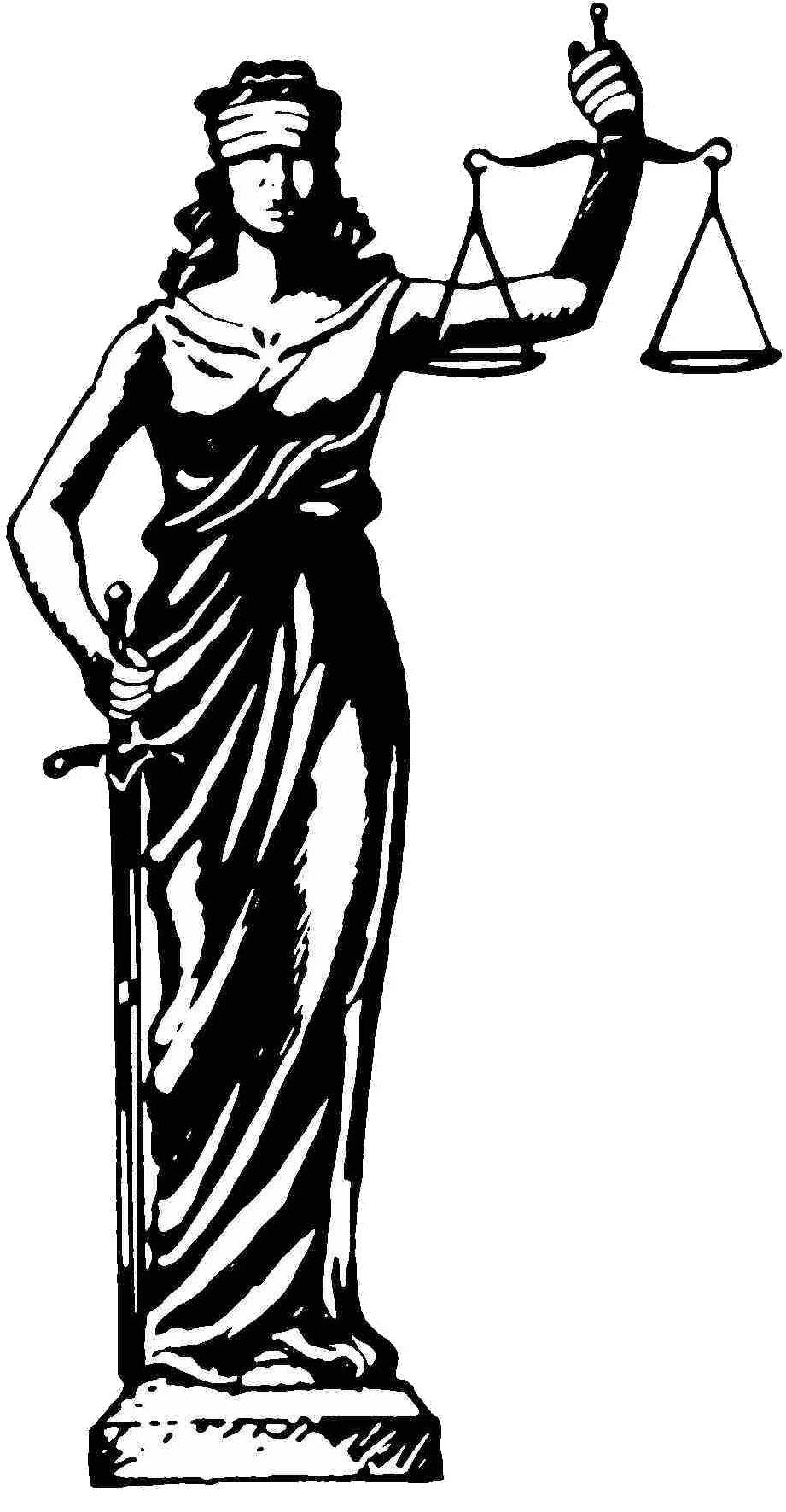 Lady Justice Png - Lady Of Justice Gif (1114x1770), Png Download