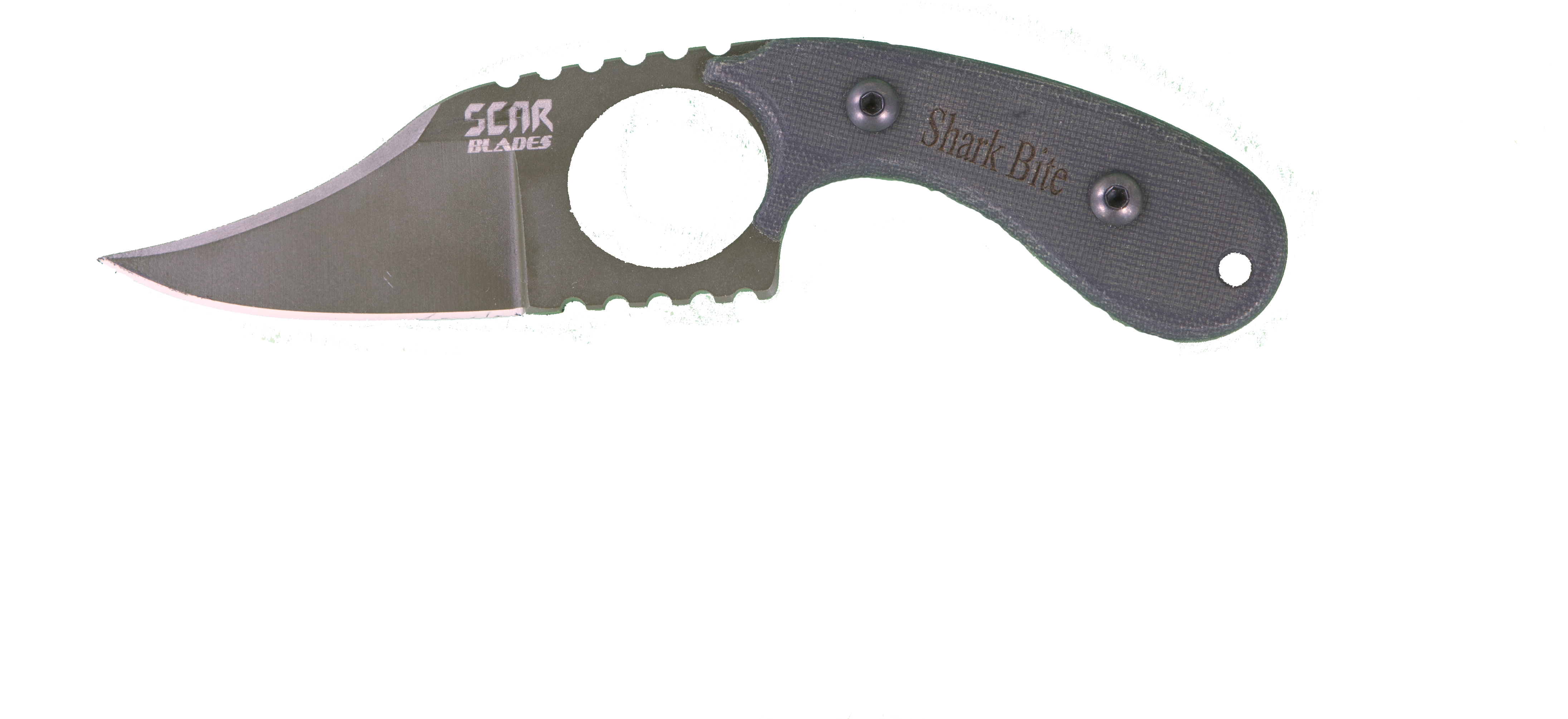 Shark-bite - Knife (5184x3456), Png Download