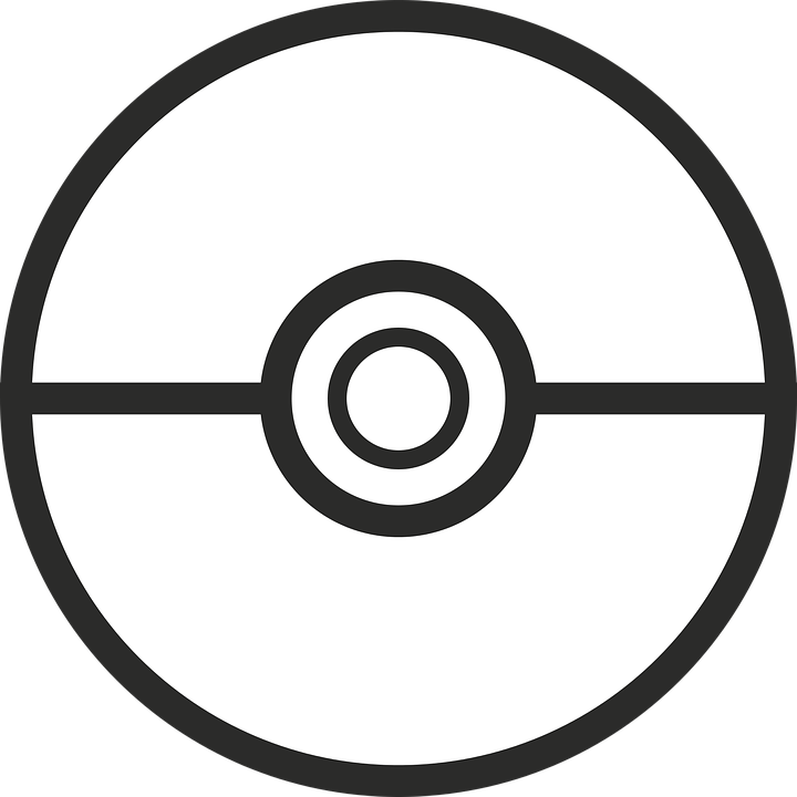 Drawn Pokeball Transparent - Browser Png Icon White (720x720), Png Download