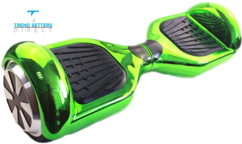 Hoverboard - Metallic Green - Metallic Green Segways (500x332), Png Download