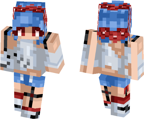 Shark Attack - Skin (584x497), Png Download