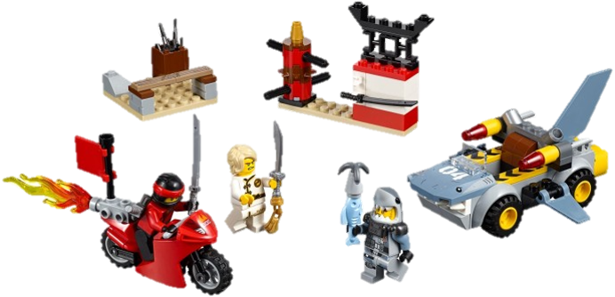 Add To Cart Add To Wishlist - Lego Juniors 10739 Ninjago Shark Attack (692x334), Png Download