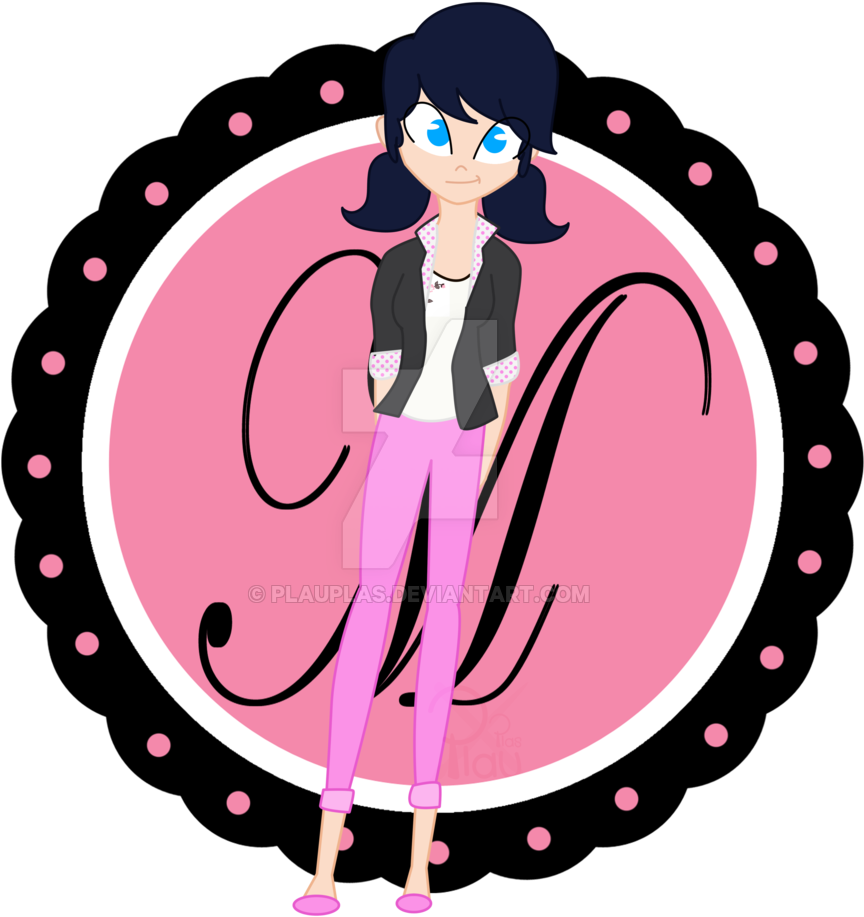 Miraculous Ladybug By Plauplas Marinette Dupaincheng - Philadelphia Union Logo Ai (864x917), Png Download