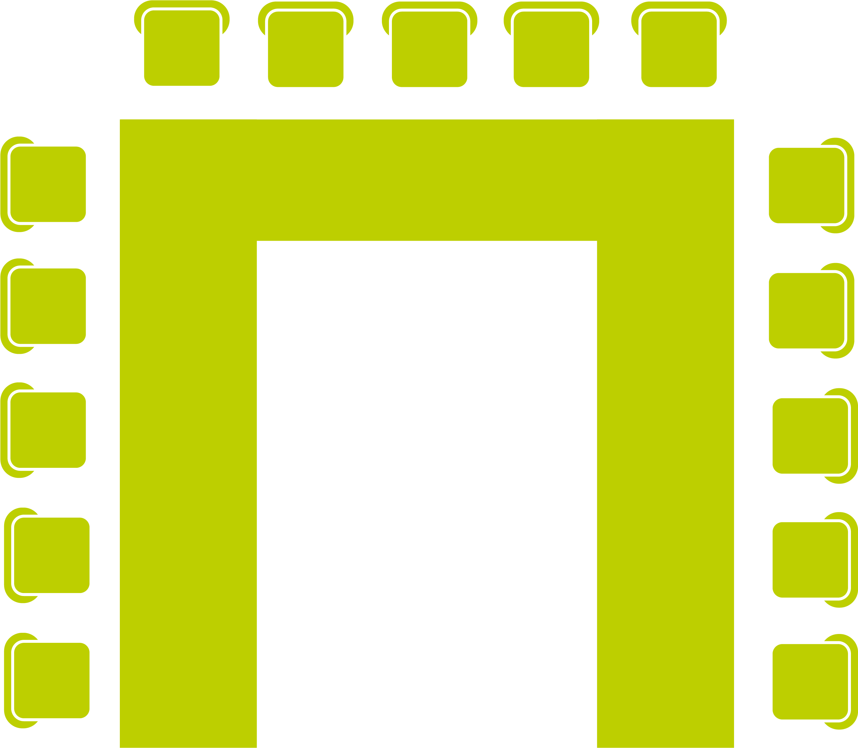 U-shape - Icon (3334x3334), Png Download