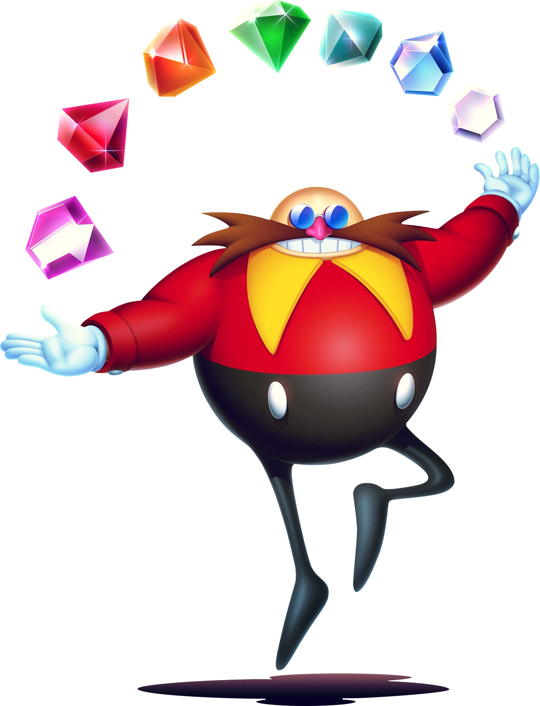 [ Img] - Sonic Mania Chaos Emerald (1107x1447), Png Download